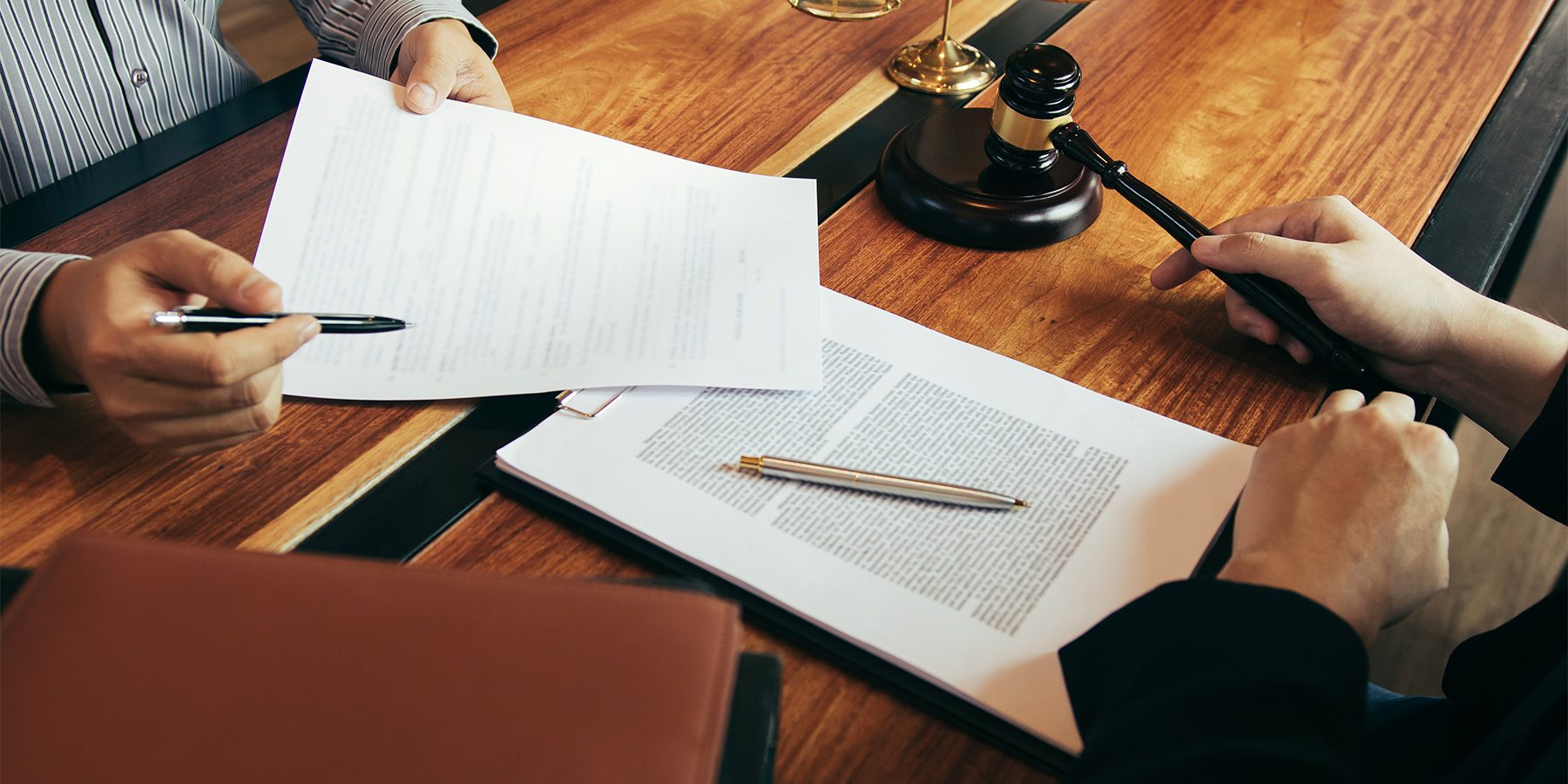 Client is bringing the documents to clarify the law to the lawye