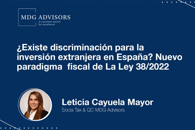 Existe discriminación para la inversión extranjera